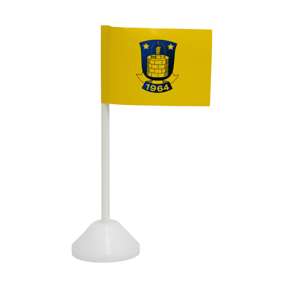 Brøndby Bordflag 6 stk.