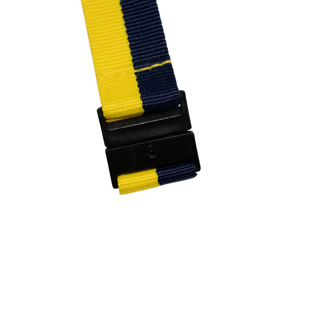 Brøndby Nøglesnor Gul/Blå - Lang model