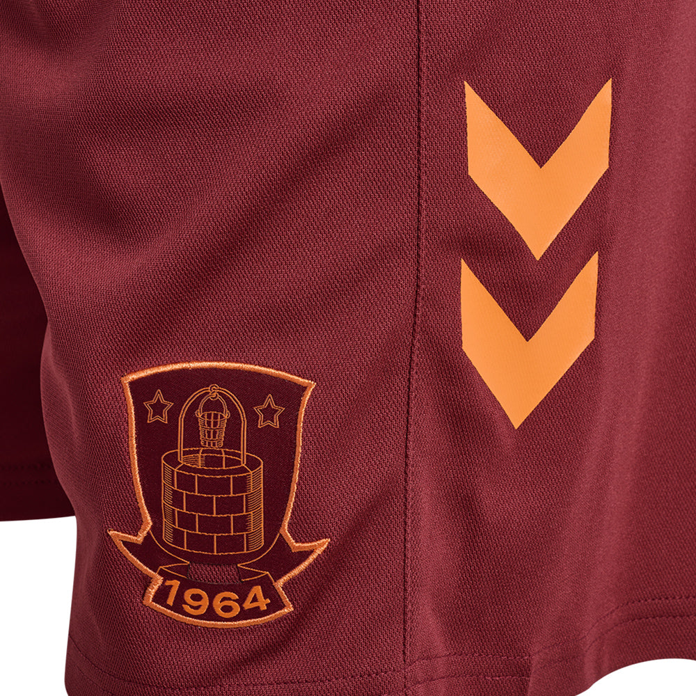 Sæson 24/25 MålmandsSHORTS Bordeaux Børn