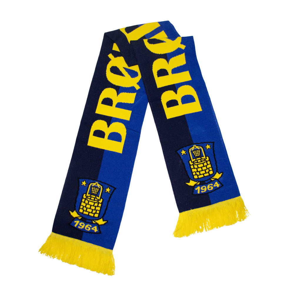 Halstørklæde – Navy/Blå Brøndby IF