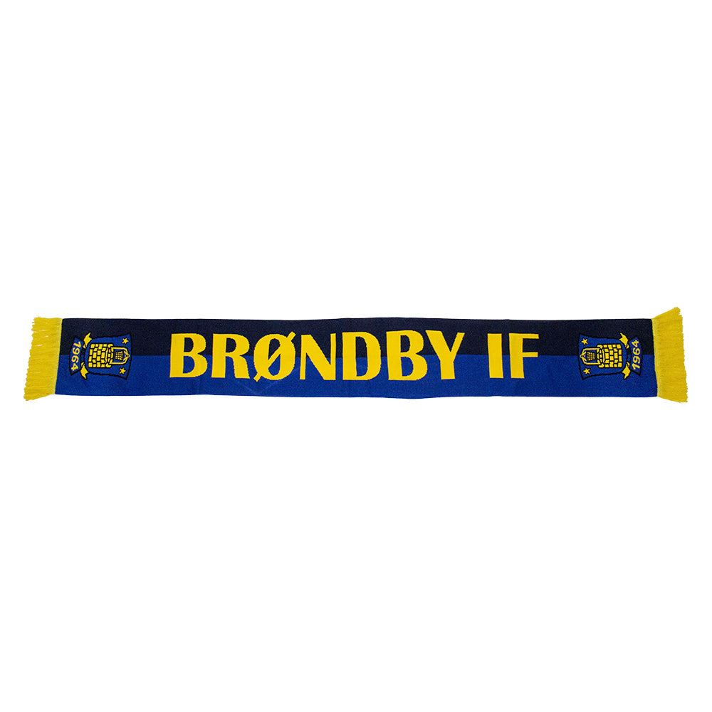 Halstørklæde – Navy/Blå Brøndby IF