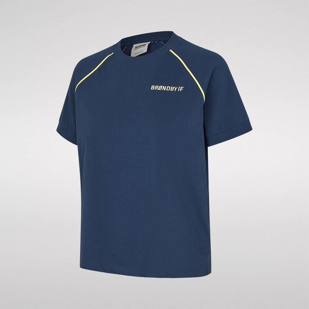 BIF X Hummel T-shirt Navy Kvindesnit