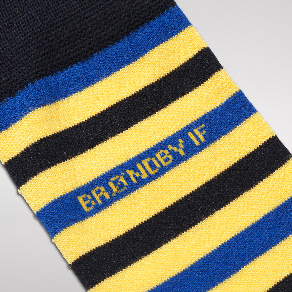 Brøndby Casual 2-pak sokker Navy/Striber