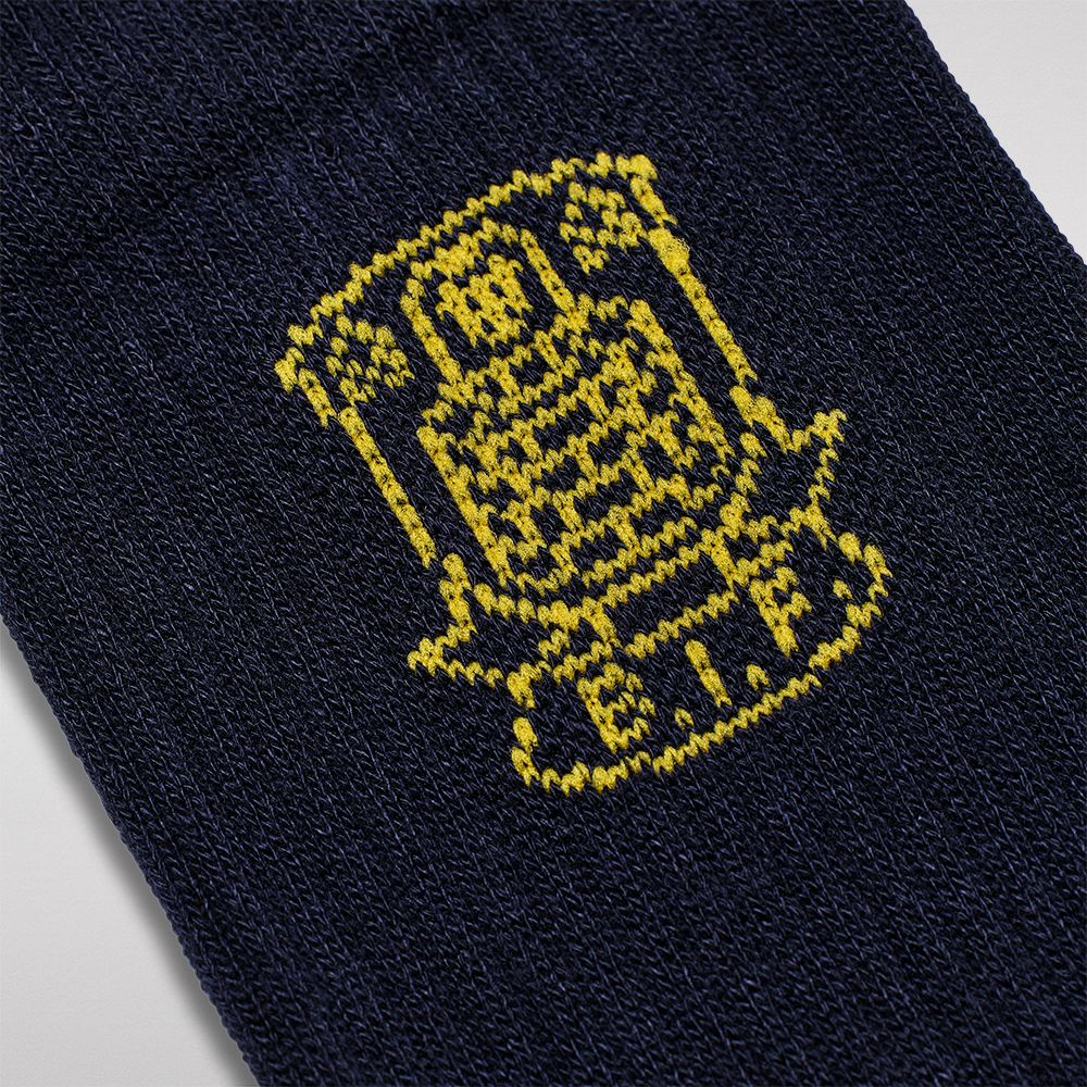 Brøndby Casual sokker Navy med logo