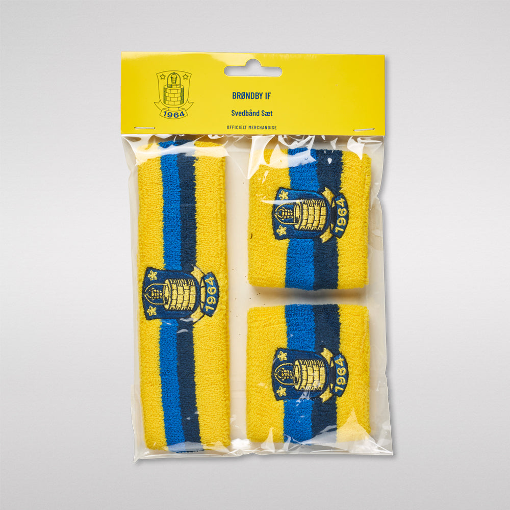 Brøndby Pandebånd/Svedbånd sæt