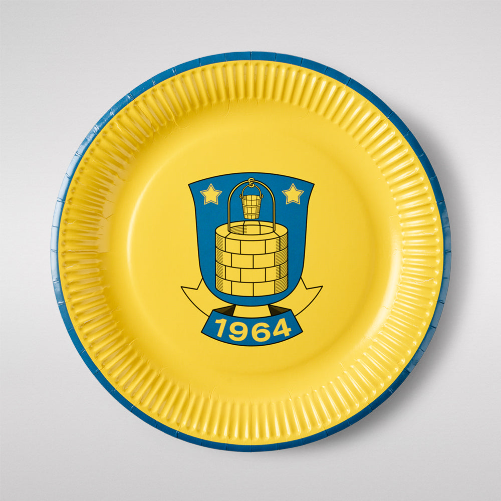 Brøndby Paptallerkner 10 stk