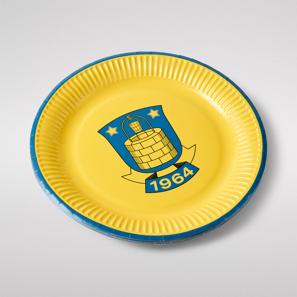 Brøndby Paptallerkner 10 stk