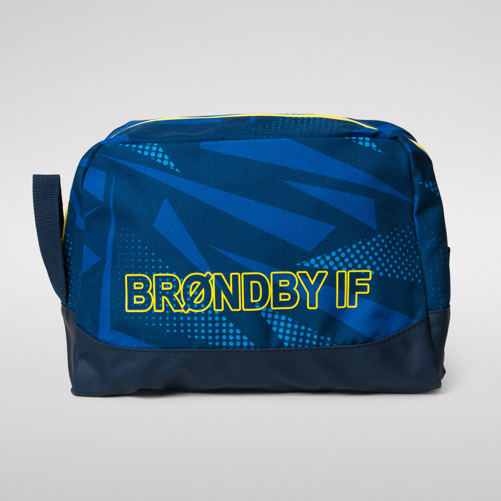 Brøndby Toilettaske Navy/Blå med Logo