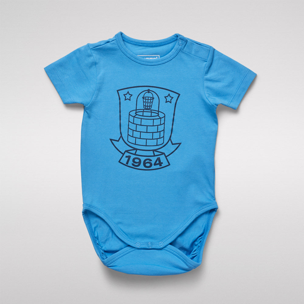 Brøndby X Hummel Body S/S Blå - Logo