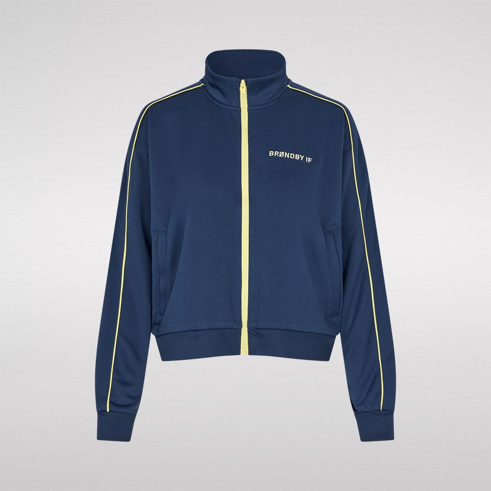 BIF X Hummel Track Zip Navy Kvindesnit