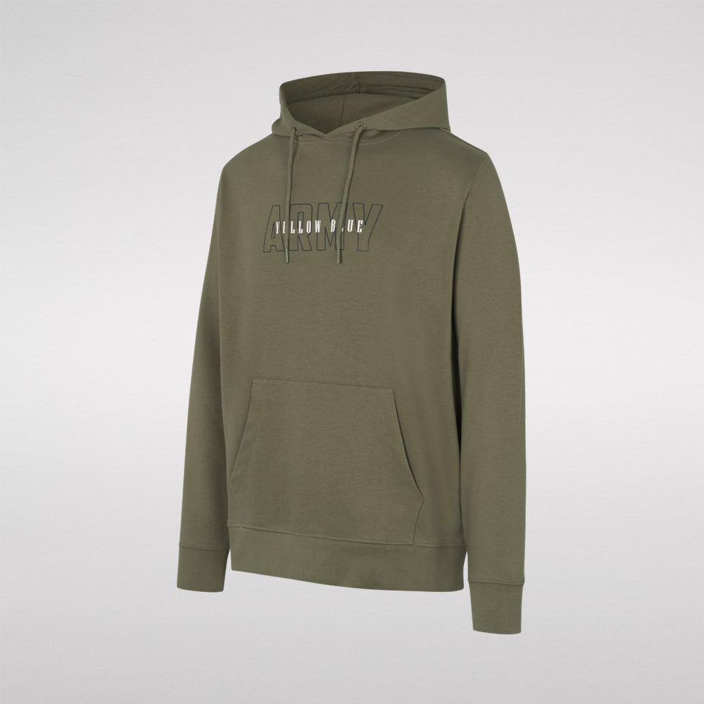 Brøndby Casual Hættetrøje Yellow Blue Army