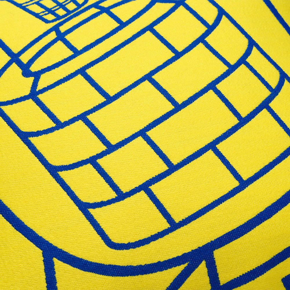 Brøndby Pude Blå m. Logo