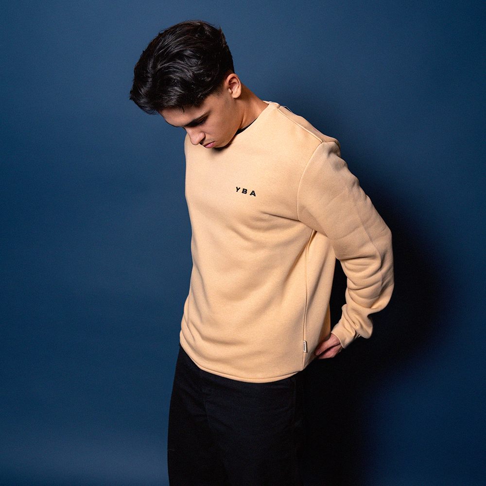Sweatshirt YBA - Beige Børn