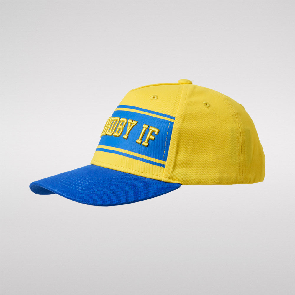 Cap - Gul med Blå skygge Brøndby IF Børn