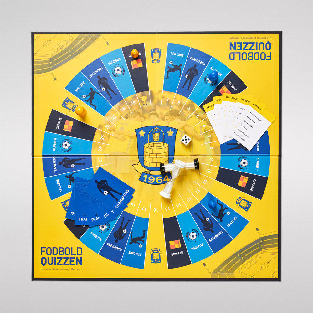 Brætspil - Fodboldquizzen - Brøndby Edition