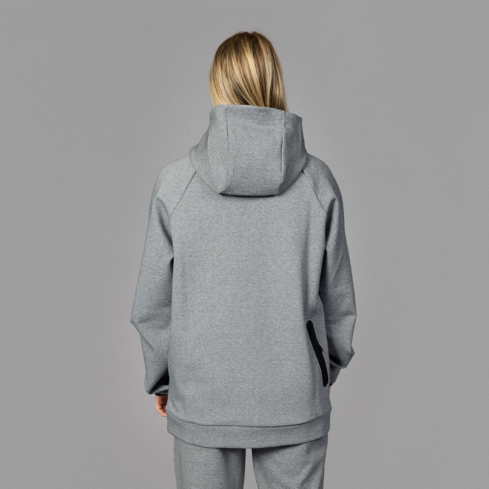 BIF Hummel Fritids hættetrøje med lynlås