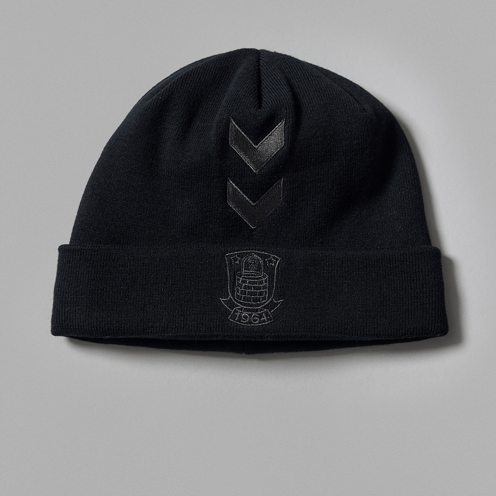 Brøndby X Hummel Hue Sort med Logo