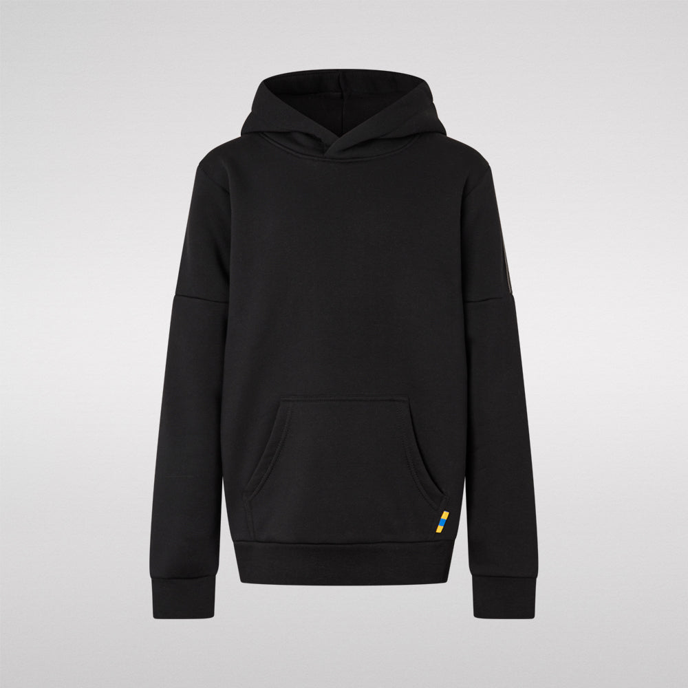 Hættetrøje Sort m. 1964 Bånd Børn