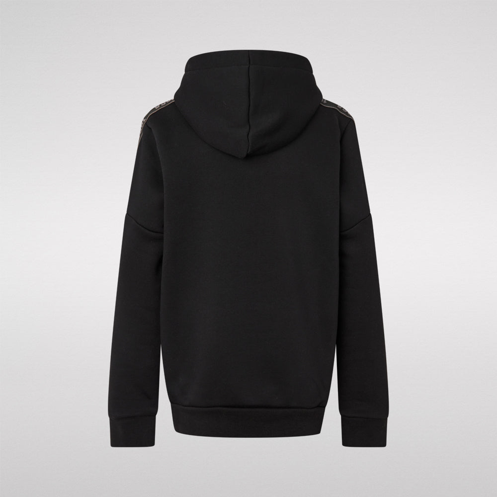 Hættetrøje Sort m. 1964 Bånd Børn