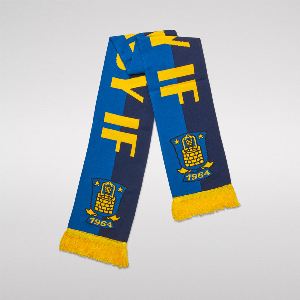 Halstørklæde – Navy/Blå Brøndby IF