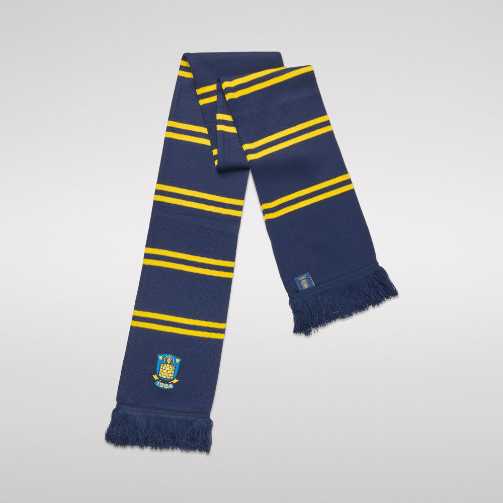 Halstørklæde – Navy m. Broderet Logo/1964