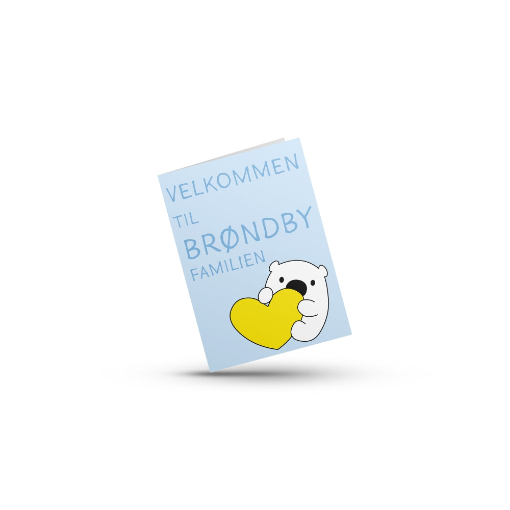 Brøndby Festkort 8 x 11 cm