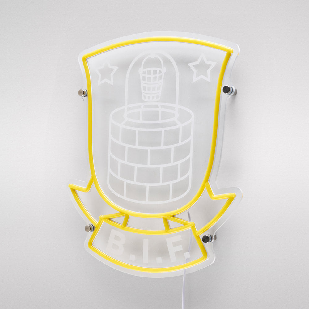 Brøndby LED Lys Logo