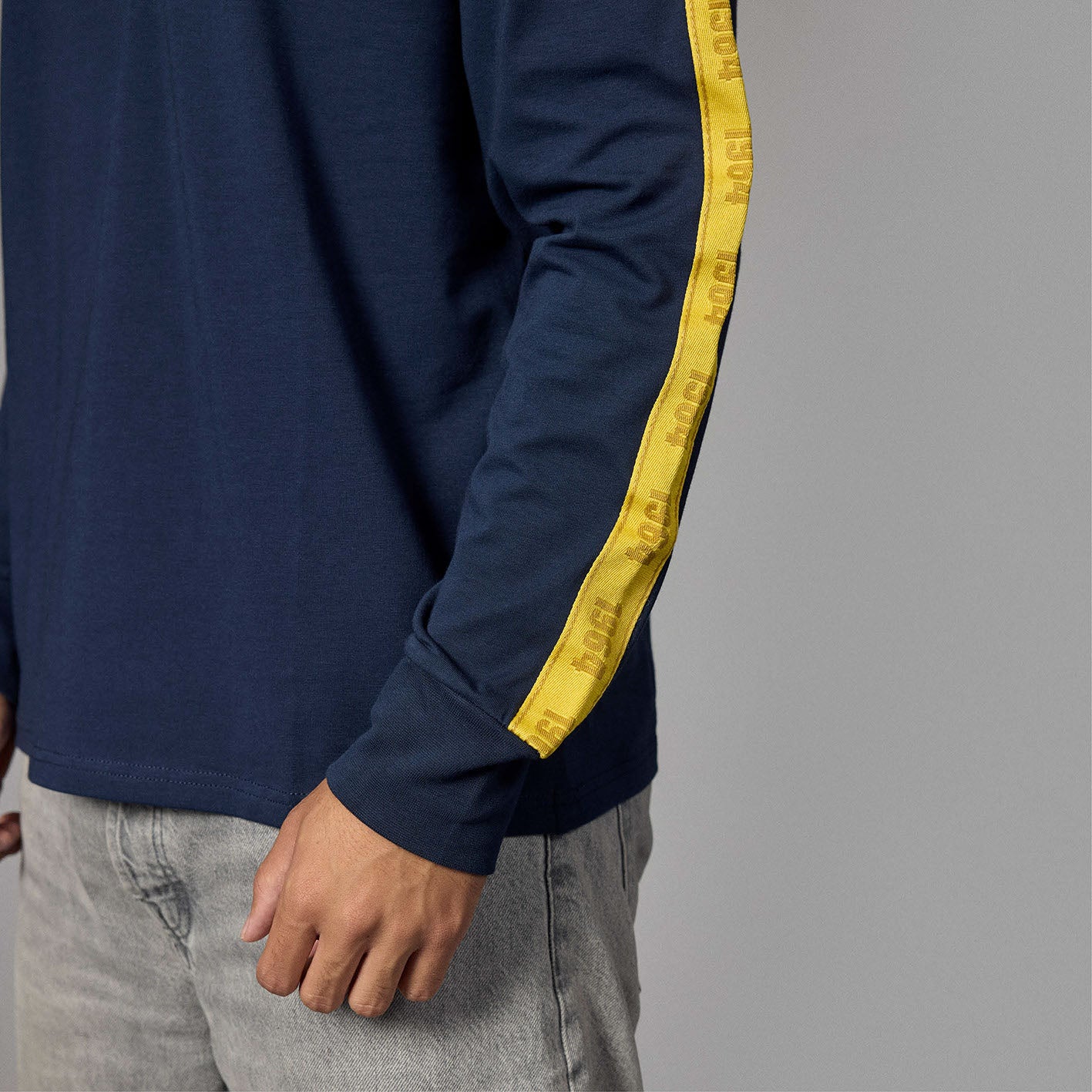 T-shirt L/S Navy - 1964