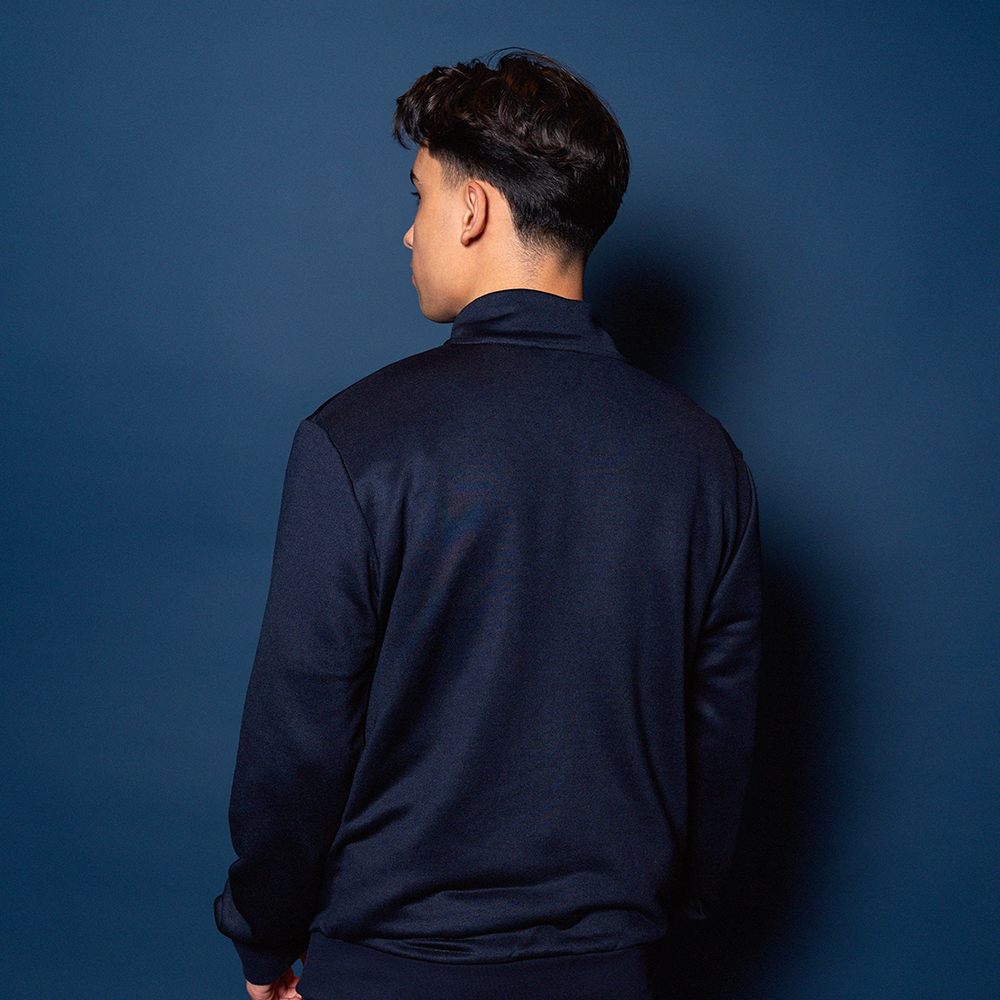 Crewneck - Navy med BIF Badge