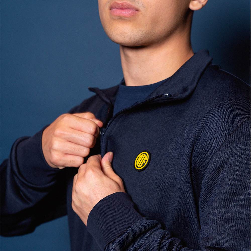 Crewneck - Navy med BIF Badge