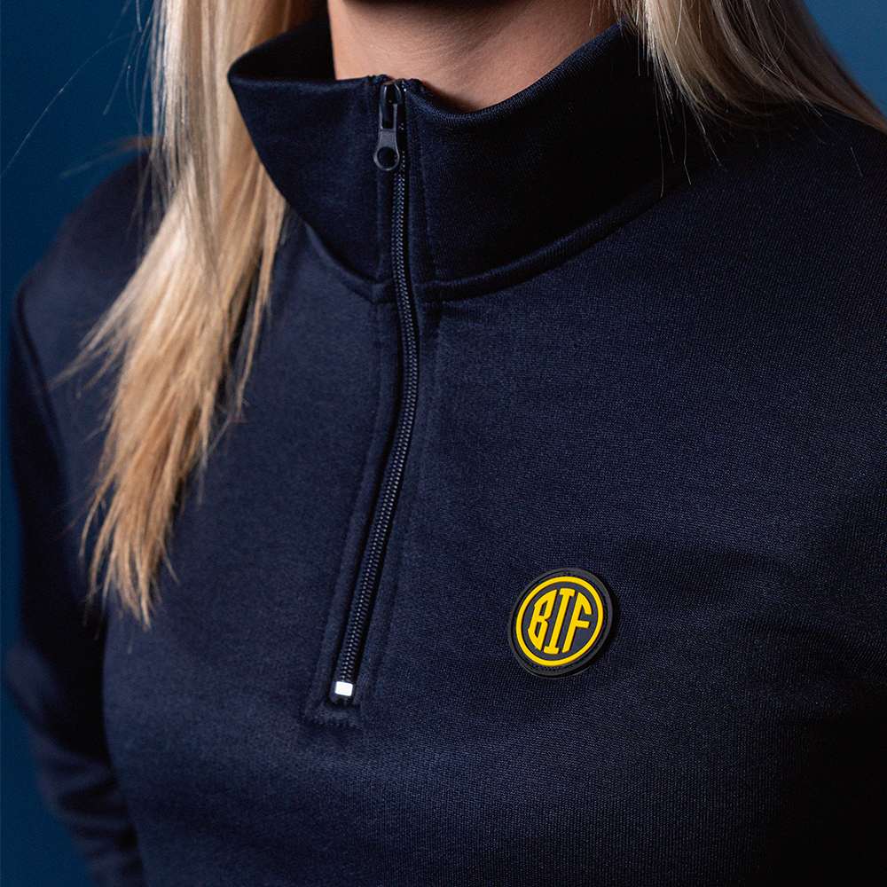 Crewneck - Navy med BIF Badge