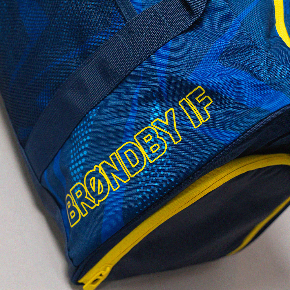 Brøndby Sportstaske Navy/Blå med Logo