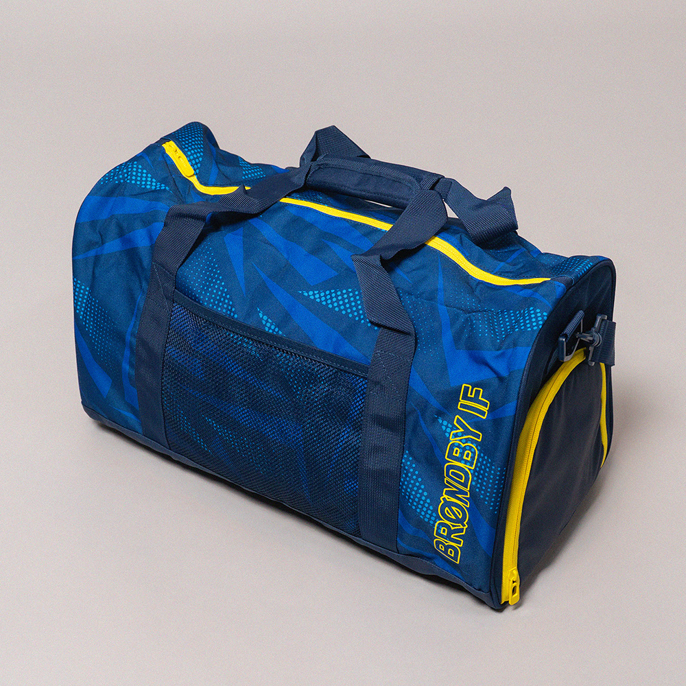 Brøndby Sportstaske Navy/Blå med Logo