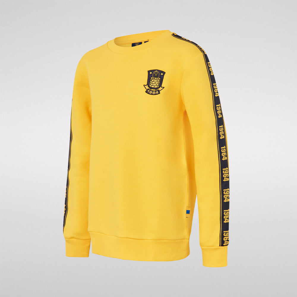 Sweatshirt Gul med Bånd 1964 Børn