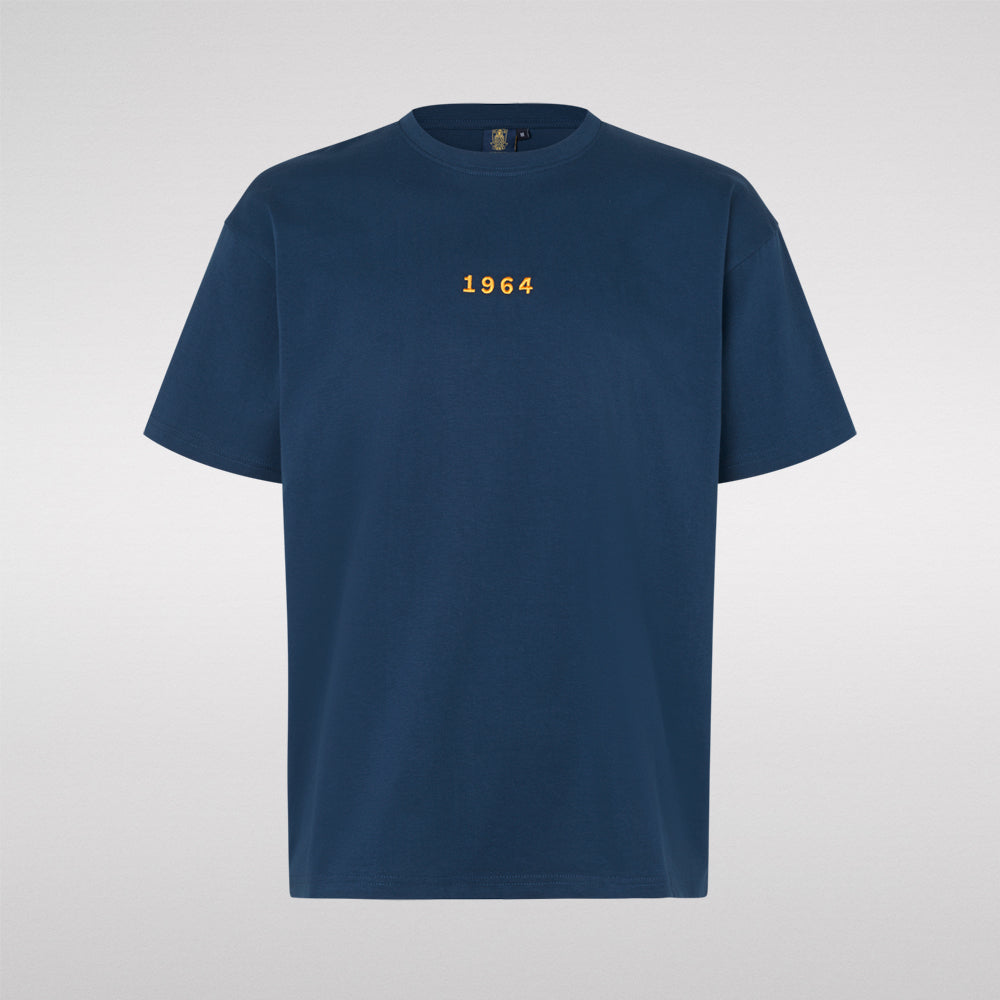 T-shirt - Blå med 1964/Flag