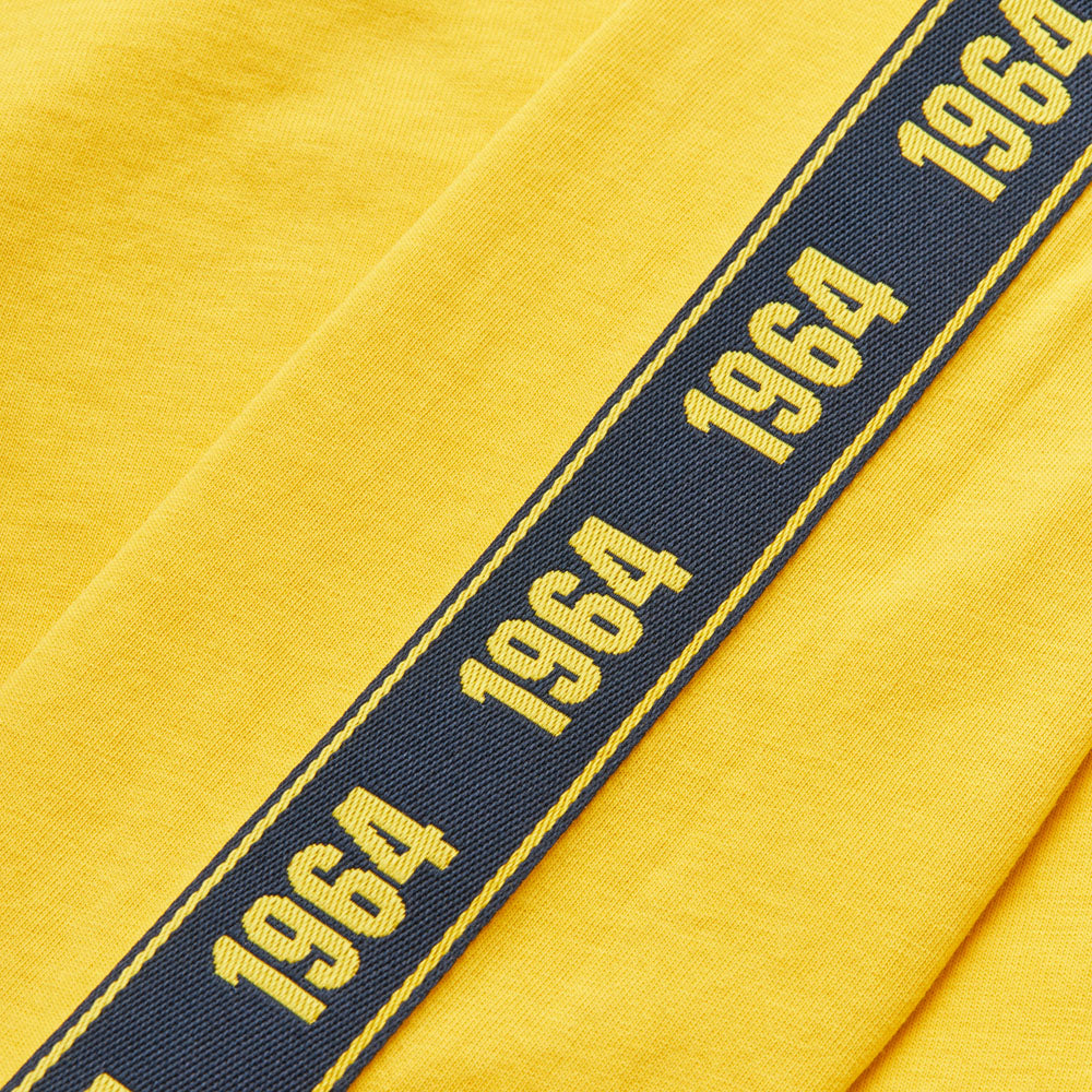 T-shirt L/S Gul m. 1964 bånd Børn