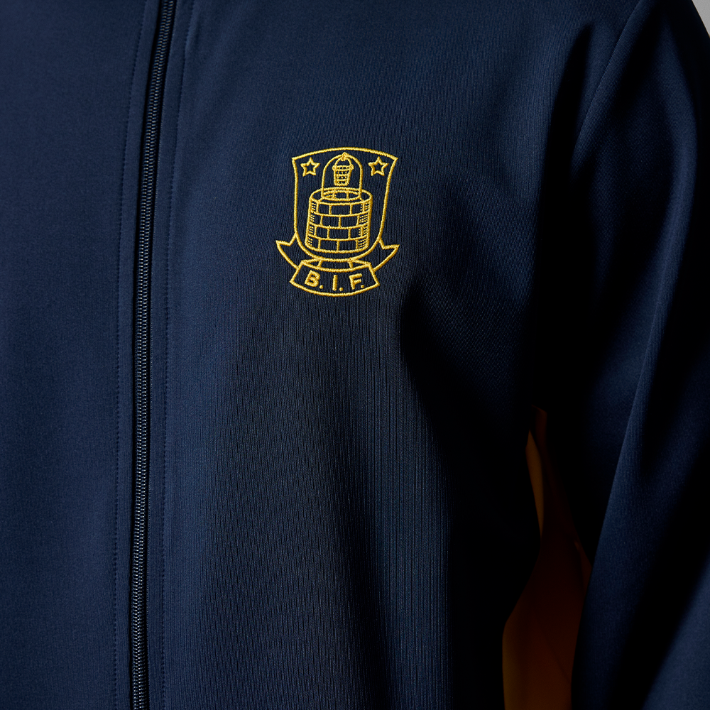 WCT Tracktop Navy m. BIF Logo Børn