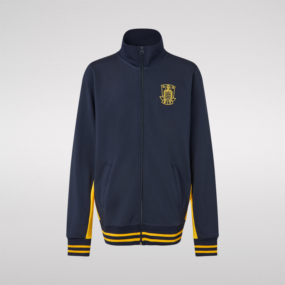 WCT Tracktop Navy m. BIF Logo Børn