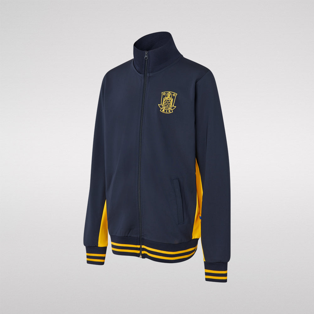 WCT Tracktop Navy m. BIF Logo Børn
