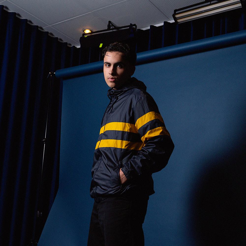 Brøndby Windbreaker Navy Børn