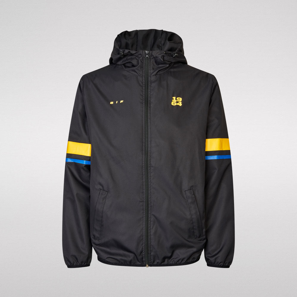 KOMBI Brøndby Windbreaker Sort BIF/1964