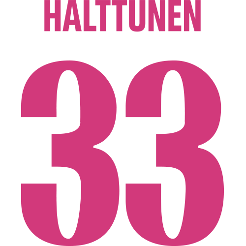 Spiller navn og nummer Kvinder - Udebane