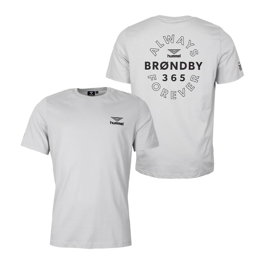 hummel Brøndby 365 t-shirt Grå Brøndby Shoppen | Køb her