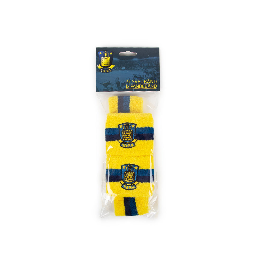 Brøndby Pandebånd/Svedbånd sæt