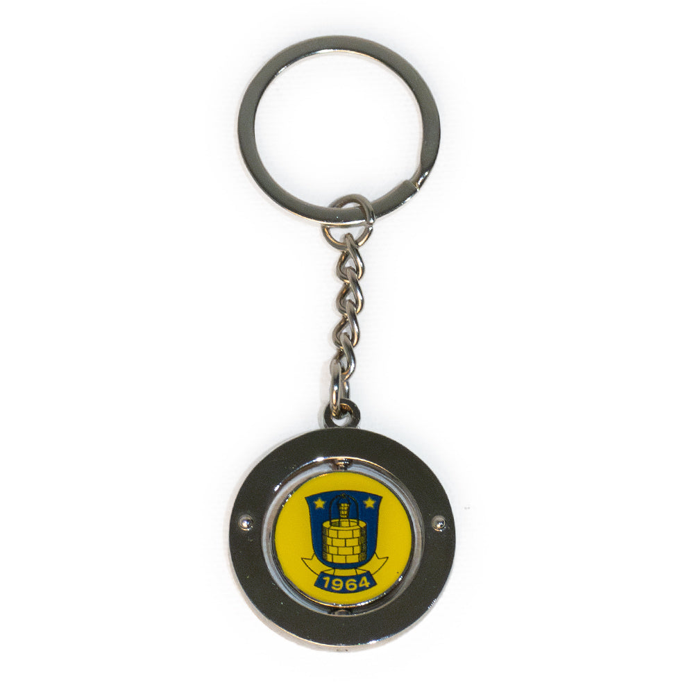 Brøndby Nøglering Logo spinner