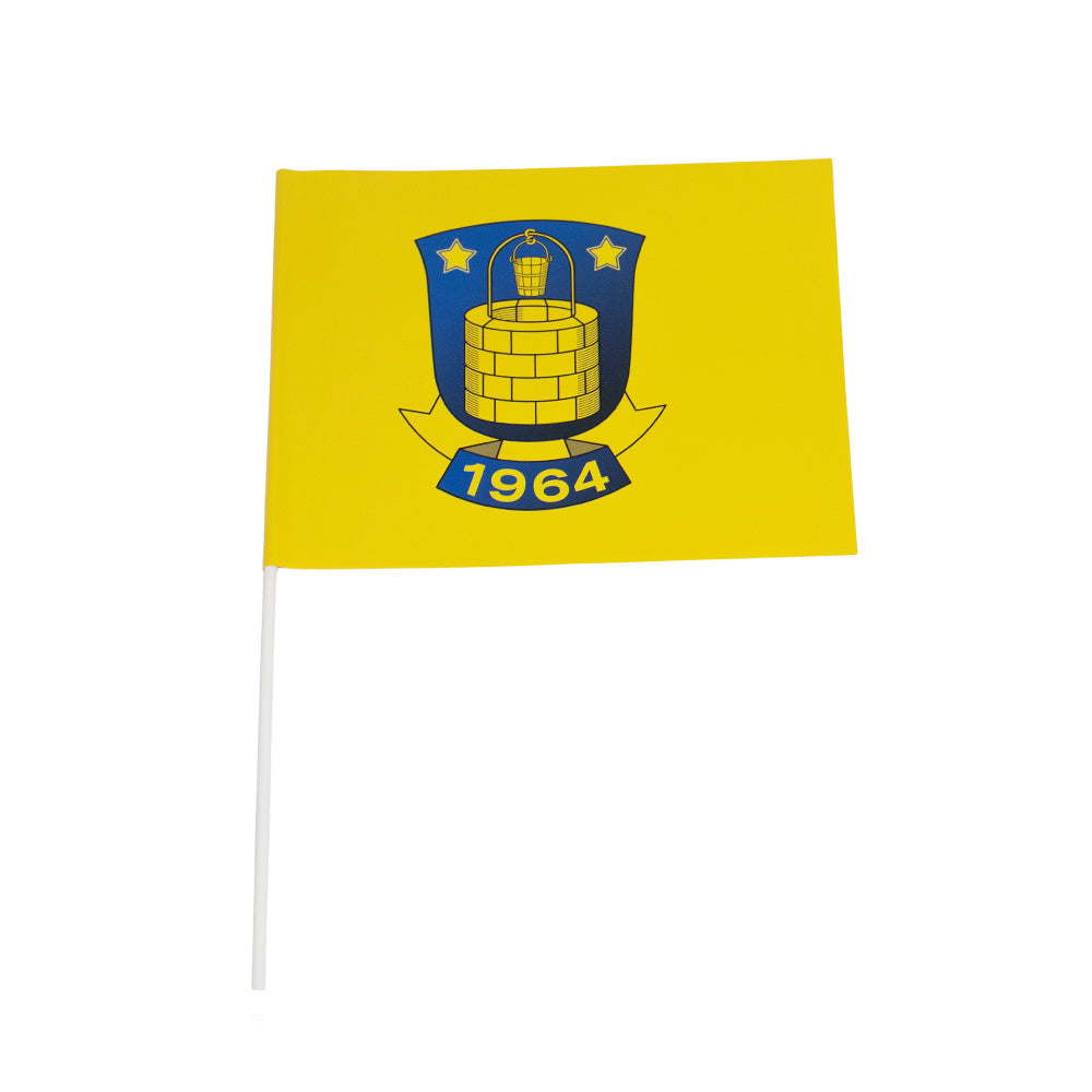 Brøndby Papirsflag 10 stk.