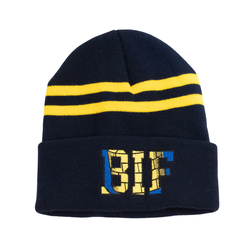 Bronx Hue – Navy m. striber Logo BIF
