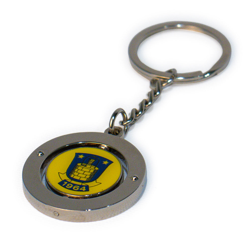Brøndby Nøglering Logo spinner