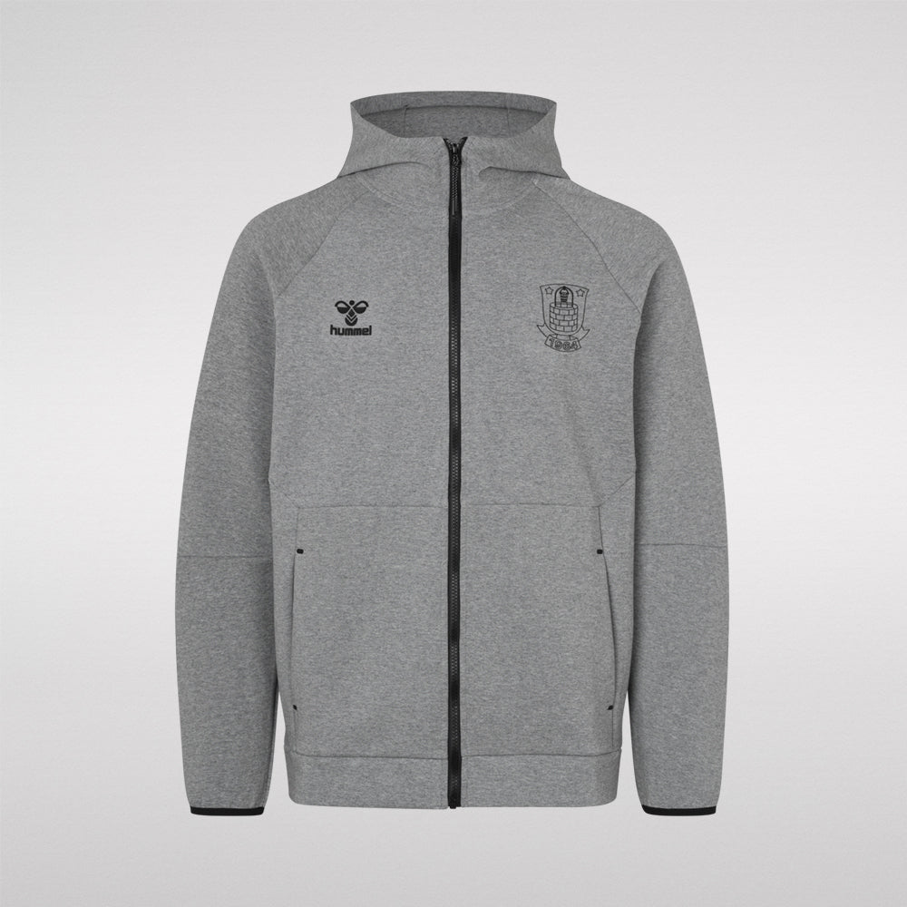 BIF Hummel Fritids hættetrøje med lynlås