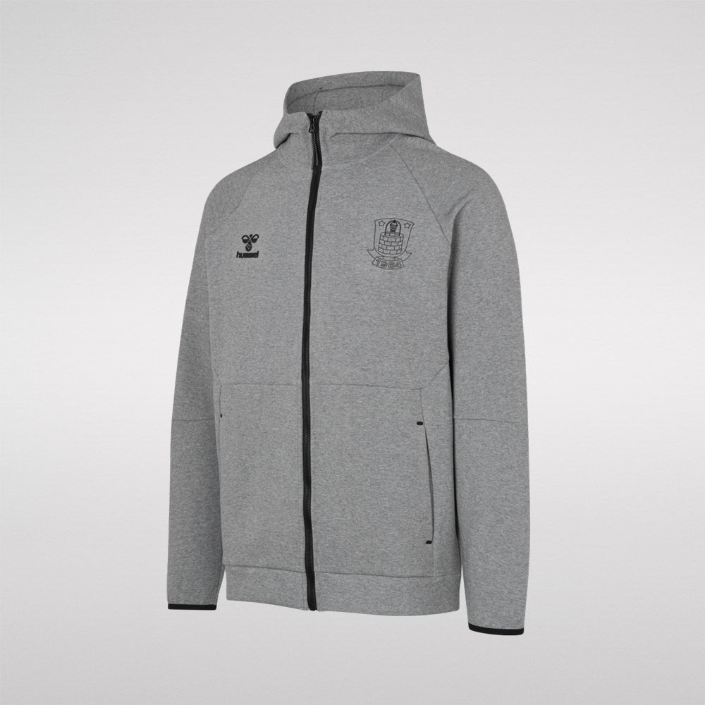 BIF Hummel Fritids hættetrøje med lynlås